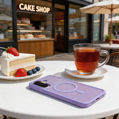 Capa MagSafe para Samsung Galaxy A37 5G / A56 A566 / A36 A366, Tech-Protect, Magmat, Roxo Mate