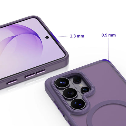 Capa MagSafe para Samsung Galaxy S26 Ultra S948, Tech-Protect, Magmat, Roxo Mate