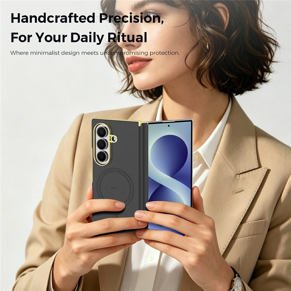 MagSafe Case for Samsung Galaxy Z Fold8 Ultra F976, OEM, Electroplated, Black