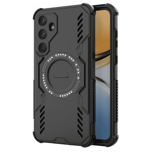 Capa MagSafe para Samsung Galaxy A55 5G A556, Techsuit, ArmorMag, Preta
