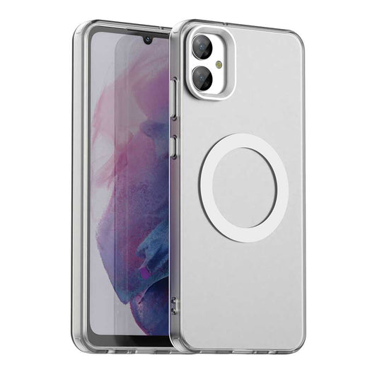 Capa MagSafe para Samsung Galaxy A05 A055, Techsuit, CandyCase, Branca