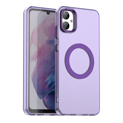 Capa MagSafe para Samsung Galaxy A05 A055, Techsuit, CandyCase, Roxo