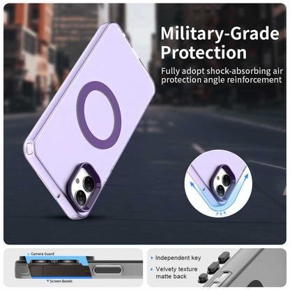Capa MagSafe para Samsung Galaxy A05 A055, Techsuit, CandyCase, Roxo