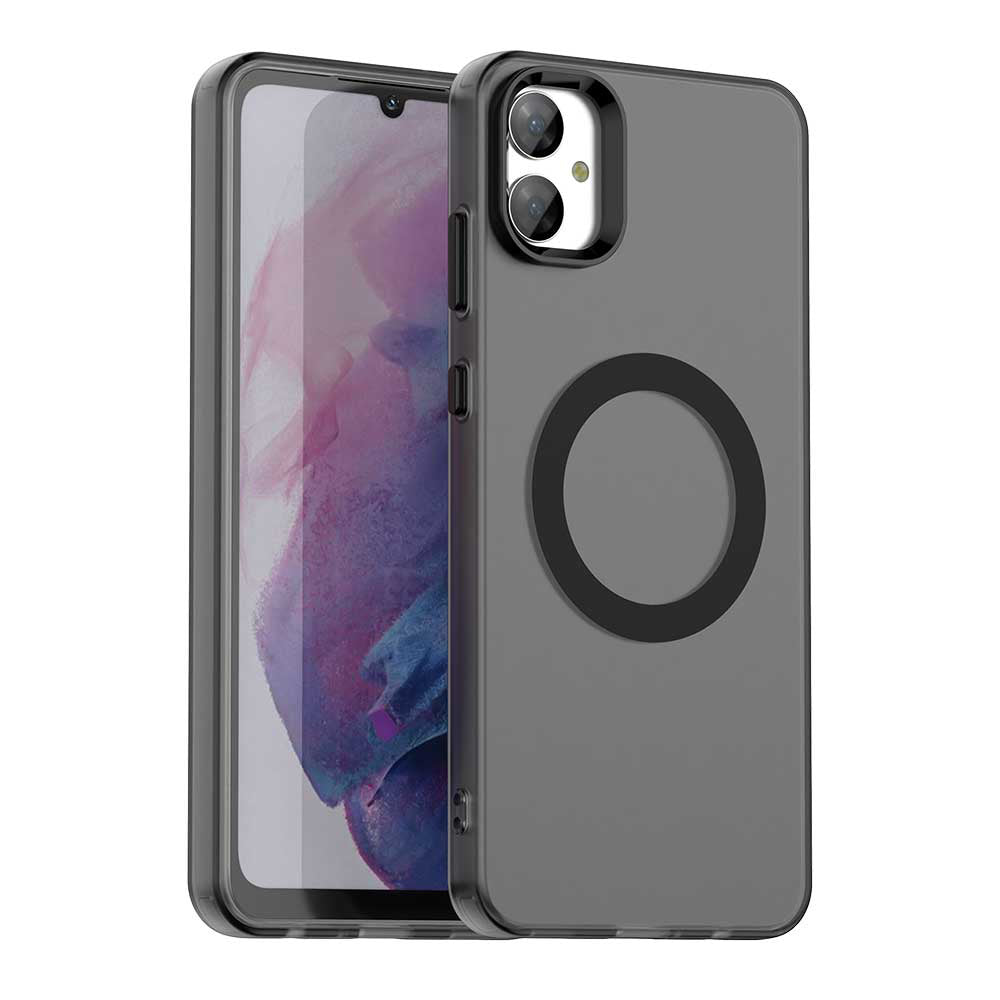 Capa MagSafe para Samsung Galaxy A05 A055, Techsuit, CandyCase, Preta