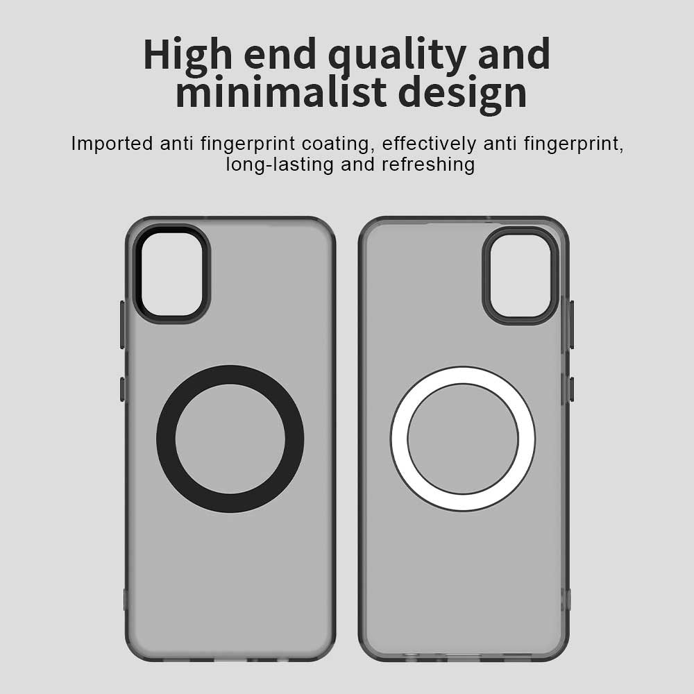 Capa MagSafe para Samsung Galaxy A05 A055, Techsuit, CandyCase, Preta
