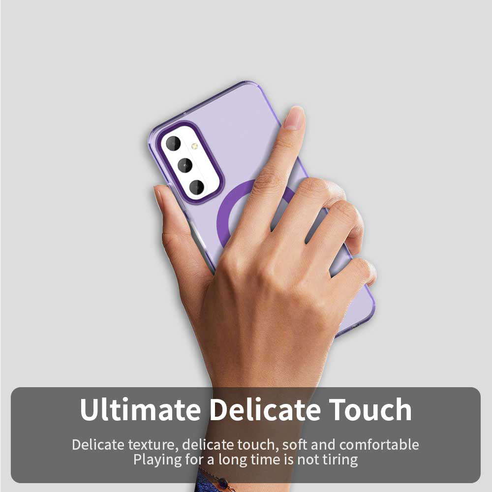 Capa MagSafe para Samsung Galaxy A05s A057, Techsuit, CandyCase, Roxo