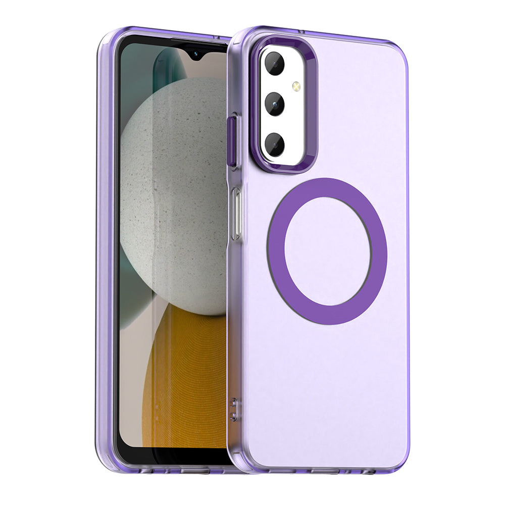Capa MagSafe para Samsung Galaxy A05s A057, Techsuit, CandyCase, Roxo