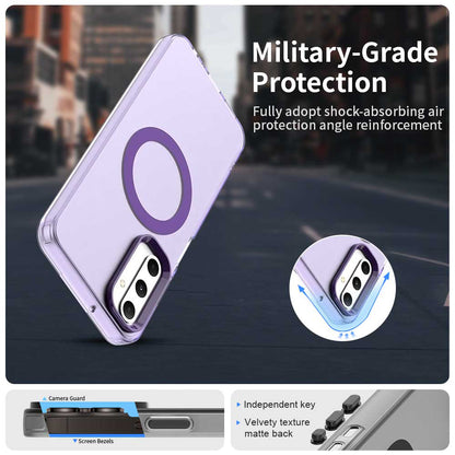 Capa MagSafe para Samsung Galaxy A05s A057, Techsuit, CandyCase, Roxo