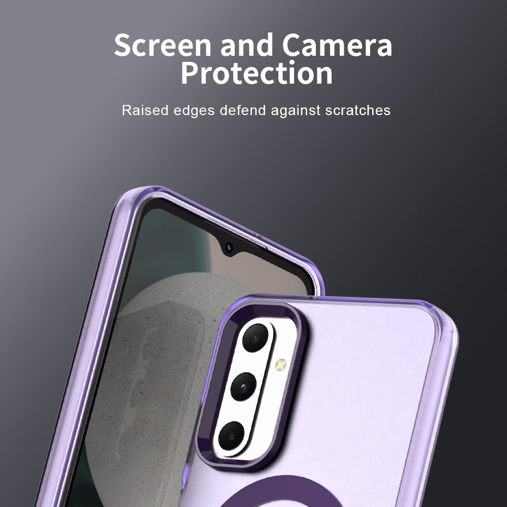 Capa MagSafe para Samsung Galaxy A05s A057, Techsuit, CandyCase, Roxo