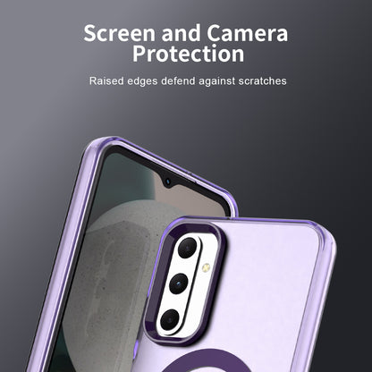 Capa MagSafe para Samsung Galaxy A05s A057, Techsuit, CandyCase, Roxo