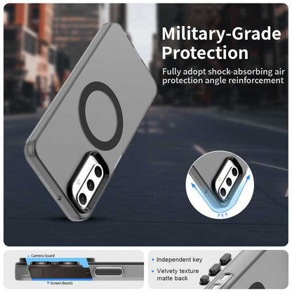 Capa MagSafe para Samsung Galaxy A05s A057, Techsuit, CandyCase, Preta
