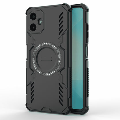 Capa MagSafe para Samsung Galaxy A06 A065, Techsuit, ArmorMag, Preta