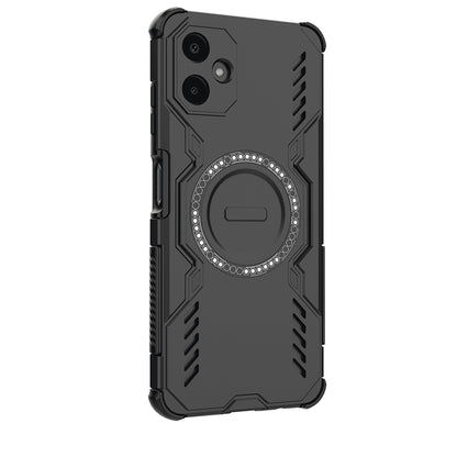 Capa MagSafe para Samsung Galaxy A06 A065, Techsuit, ArmorMag, Preta