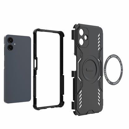 Capa MagSafe para Samsung Galaxy A06 A065, Techsuit, ArmorMag, Preta