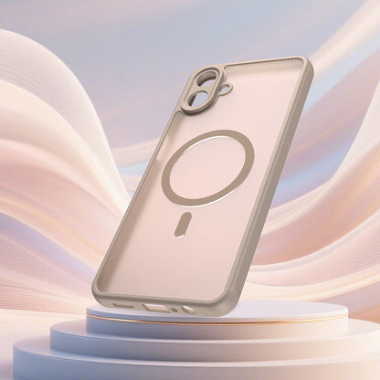 Capa MagSafe para Samsung Galaxy A07 4G A075, Techsuit, HaloFrost II, Dourada