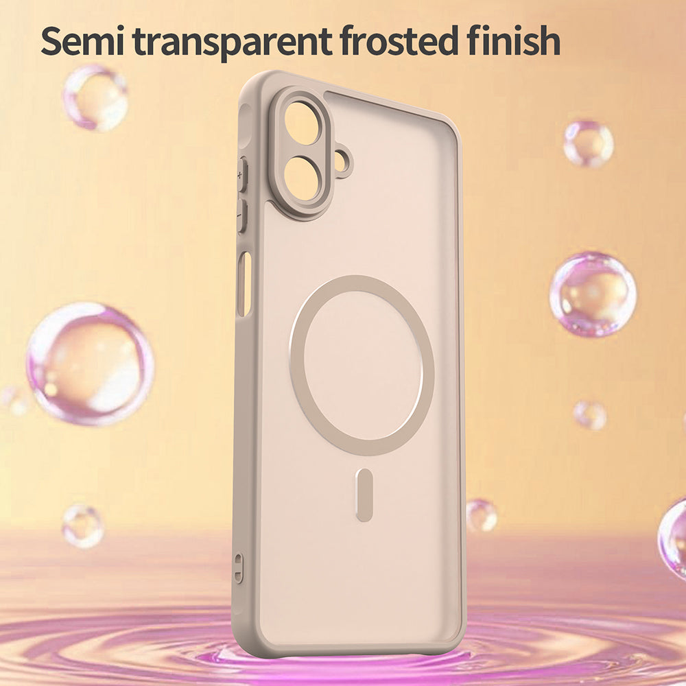 Capa MagSafe para Samsung Galaxy A07 4G A075, Techsuit, HaloFrost II, Dourada