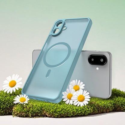 Capa MagSafe para Samsung Galaxy A07 4G A075, Techsuit, HaloFrost II, Verde Claro