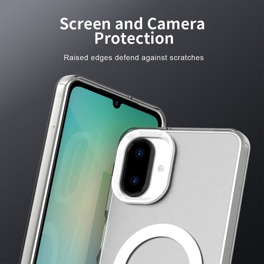 Capa MagSafe para Samsung Galaxy A07 4G A075, Techsuit, CandyCase, Branca