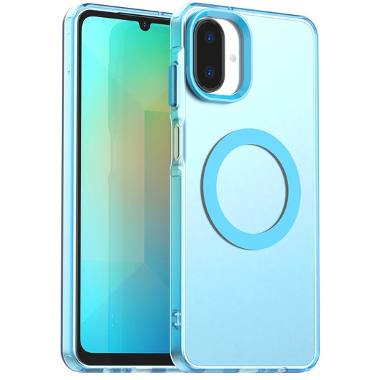 Capa MagSafe para Samsung Galaxy A07 4G A075, Techsuit, CandyCase, Azul