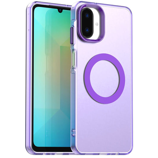 Capa MagSafe para Samsung Galaxy A07 4G A075, Techsuit, CandyCase, Roxo
