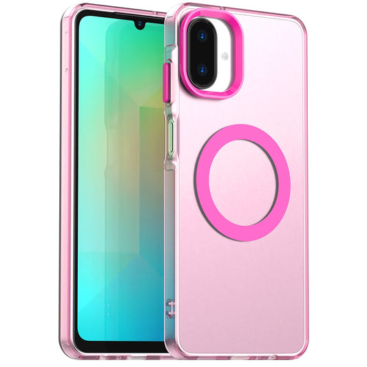 Capa MagSafe para Samsung Galaxy A07 4G A075, Techsuit, CandyCase, Rosa