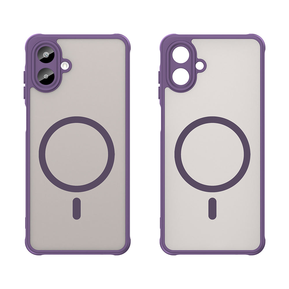 Capa MagSafe para Samsung Galaxy A07 4G A075, Techsuit, HaloFrost II, Roxo