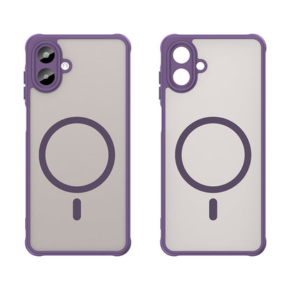 Capa MagSafe para Samsung Galaxy A07 4G A075, Techsuit, HaloFrost II, Roxo