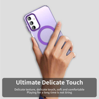 Capa MagSafe para Samsung Galaxy A15 5G A156 / A15 A155, Techsuit, CandyCase, Roxo