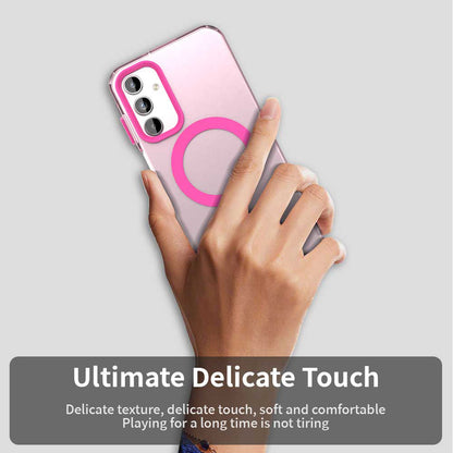 Capa MagSafe para Samsung Galaxy A15 5G A156 / A15 A155, Techsuit, CandyCase, Rosa