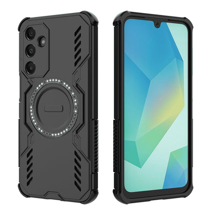 Capa MagSafe para Samsung Galaxy A16 5G A166 / A16 4G A165, Techsuit, ArmorMag, Preta