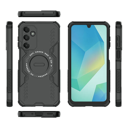 Capa MagSafe para Samsung Galaxy A16 5G A166 / A16 4G A165, Techsuit, ArmorMag, Preta