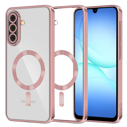 Capa MagSafe para Samsung Galaxy A17 4G / A17 5G, Techsuit, Luxury Crystal, Rosa