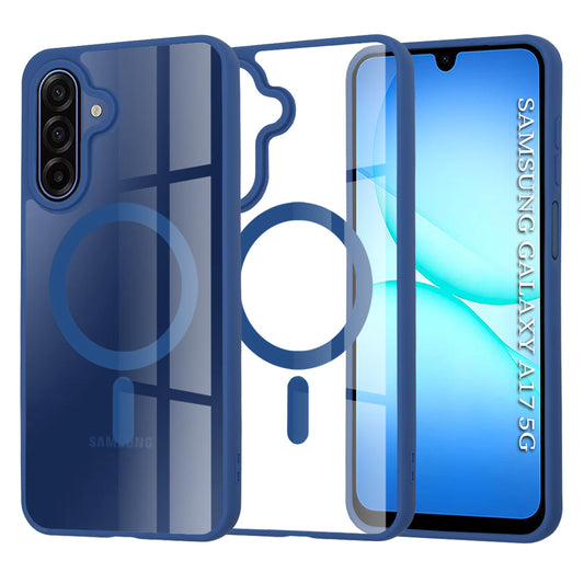 Capa MagSafe para Samsung Galaxy A17 4G / A17 5G, Techsuit, Pro, Azul