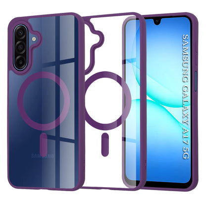 Capa MagSafe para Samsung Galaxy A17 4G / A17 5G, Techsuit, Pro, Roxo