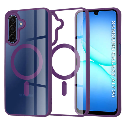 Capa MagSafe para Samsung Galaxy A17 4G / A17 5G, Techsuit, Pro, Roxo