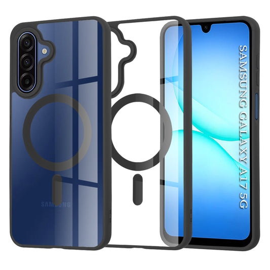 Capa MagSafe para Samsung Galaxy A17 4G / A17 5G, Techsuit, Pro, Preta