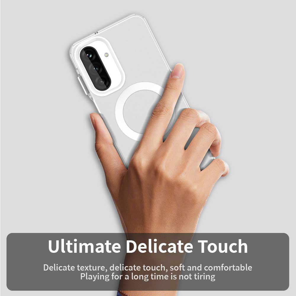 MagSafe Case for Samsung Galaxy A17 5G, Techsuit, CandyCase, White