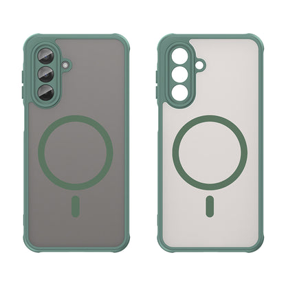 Capa MagSafe para Samsung Galaxy A17 5G, Techsuit, HaloFrost II, Verde