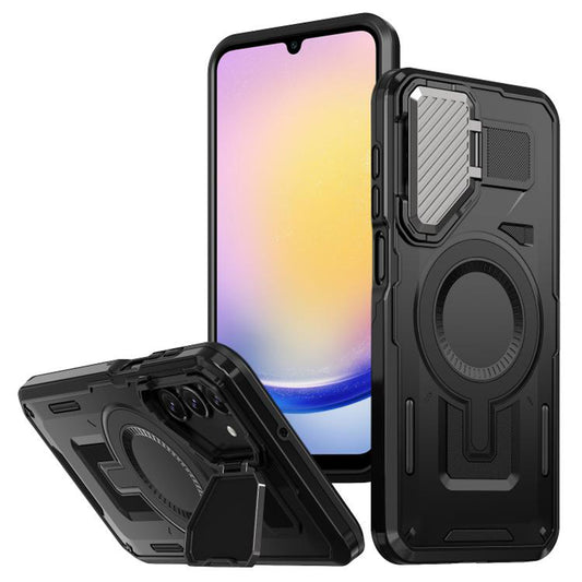 Capa MagSafe para Samsung Galaxy A25 A256, Techsuit, CamVault, Preta