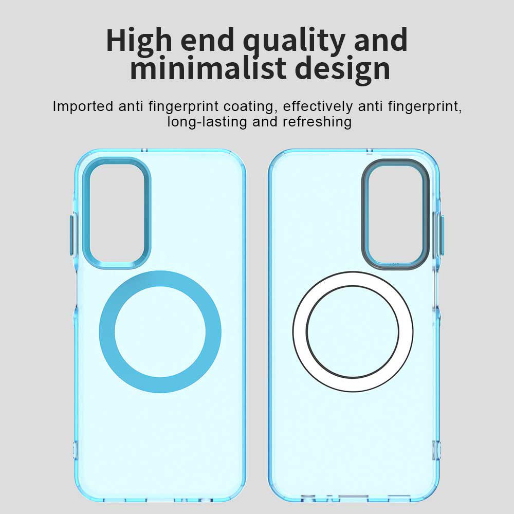 Capa MagSafe para Samsung Galaxy A25 A256, Techsuit, CandyCase, Azul