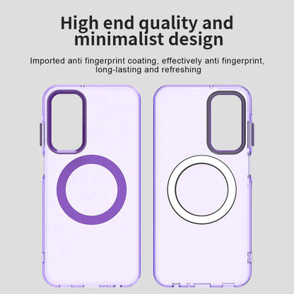 Capa MagSafe para Samsung Galaxy A25 A256, Techsuit, CandyCase, Roxo