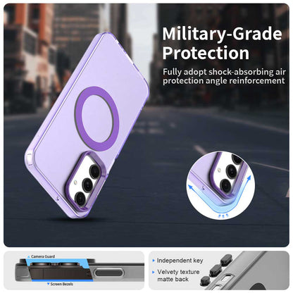 Capa MagSafe para Samsung Galaxy A25 A256, Techsuit, CandyCase, Roxo
