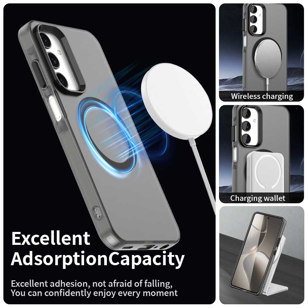 Capa MagSafe para Samsung Galaxy A25 A256, Techsuit, CandyCase, Preta