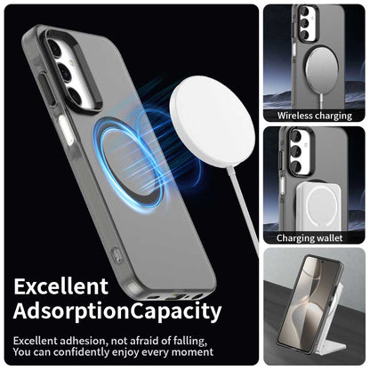 Capa MagSafe para Samsung Galaxy A25 A256, Techsuit, CandyCase, Preta
