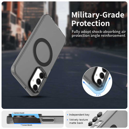 Capa MagSafe para Samsung Galaxy A25 A256, Techsuit, CandyCase, Preta