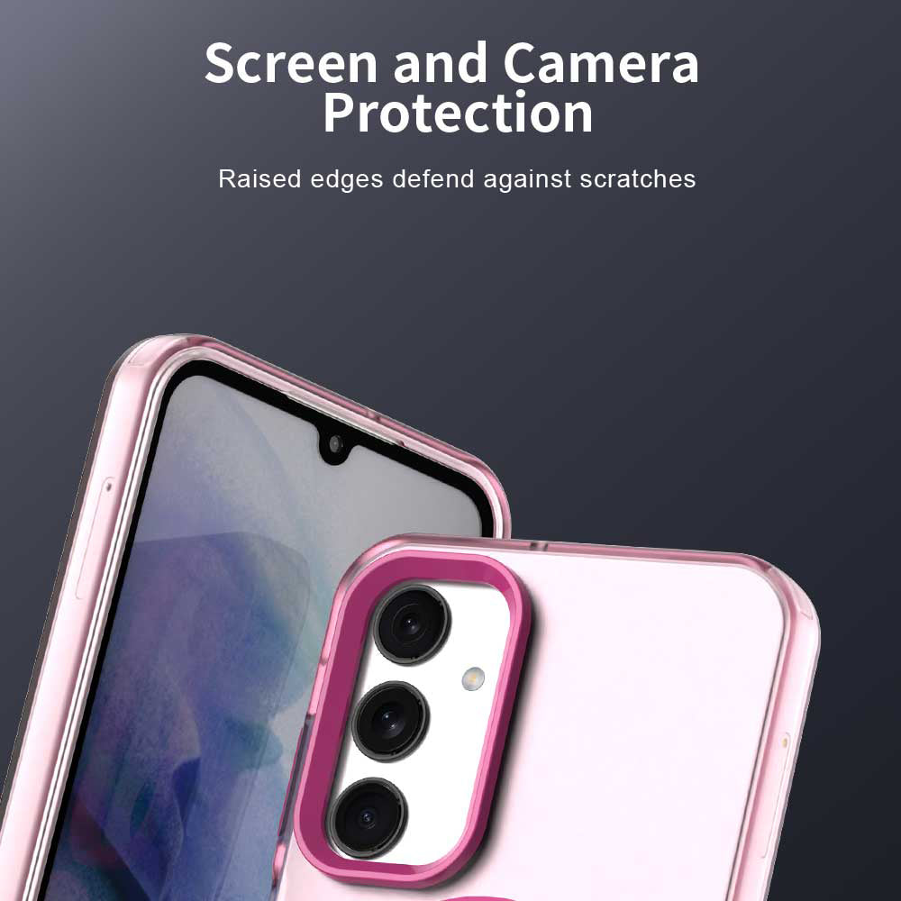 Capa MagSafe para Samsung Galaxy A25 A256, Techsuit, CandyCase, Rosa