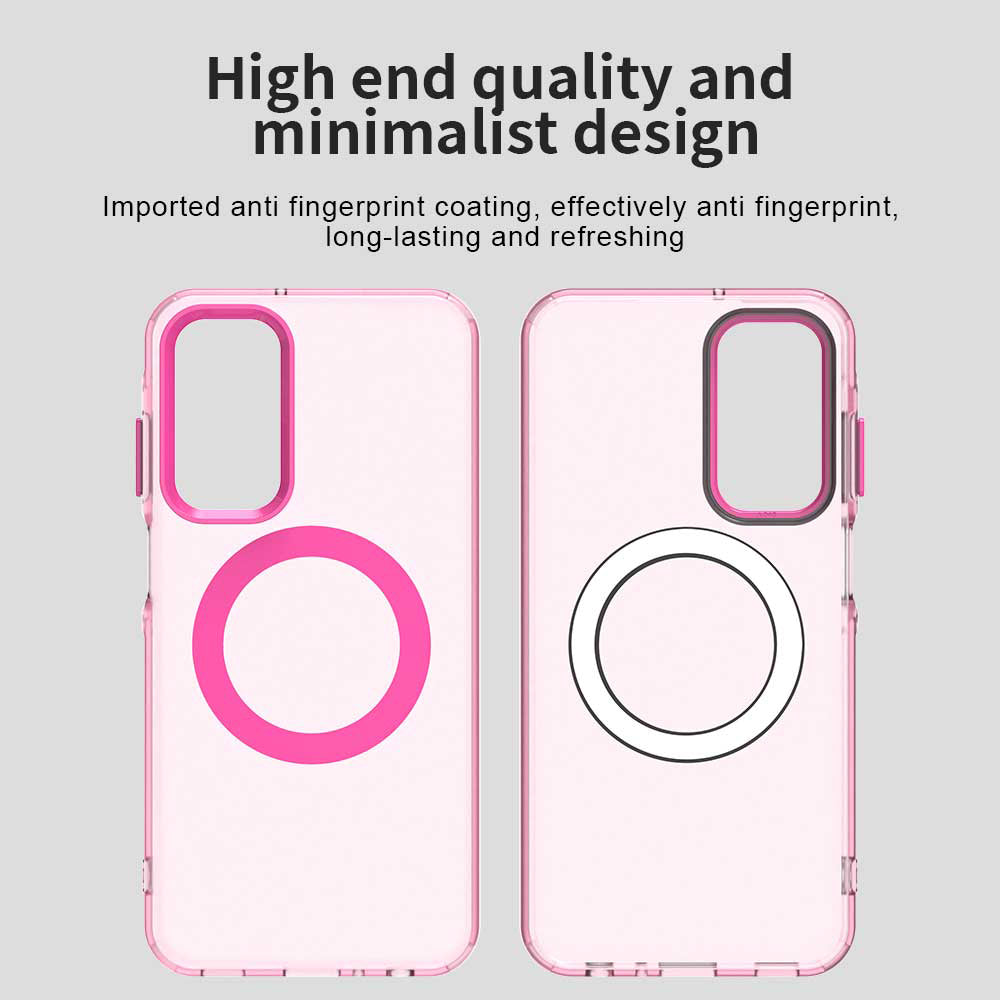 Capa MagSafe para Samsung Galaxy A25 A256, Techsuit, CandyCase, Rosa