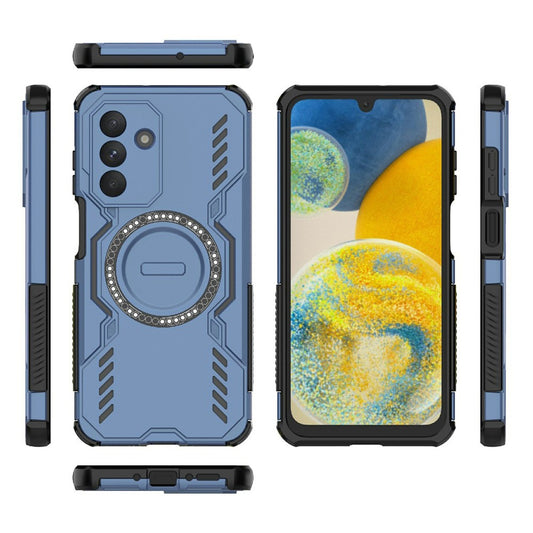 Capa MagSafe para Samsung Galaxy A26 A266, Techsuit, ArmorMag, Azul