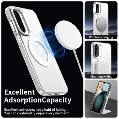 Capa MagSafe para Samsung Galaxy A26 A266, Techsuit, CandyCase, Branca