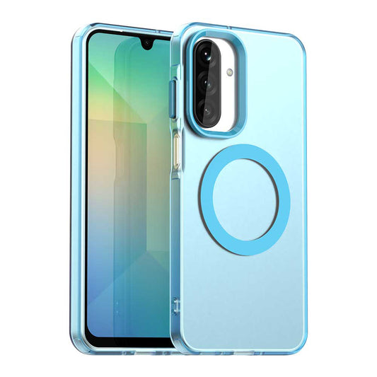 Capa MagSafe para Samsung Galaxy A26 A266, Techsuit, CandyCase, Azul
